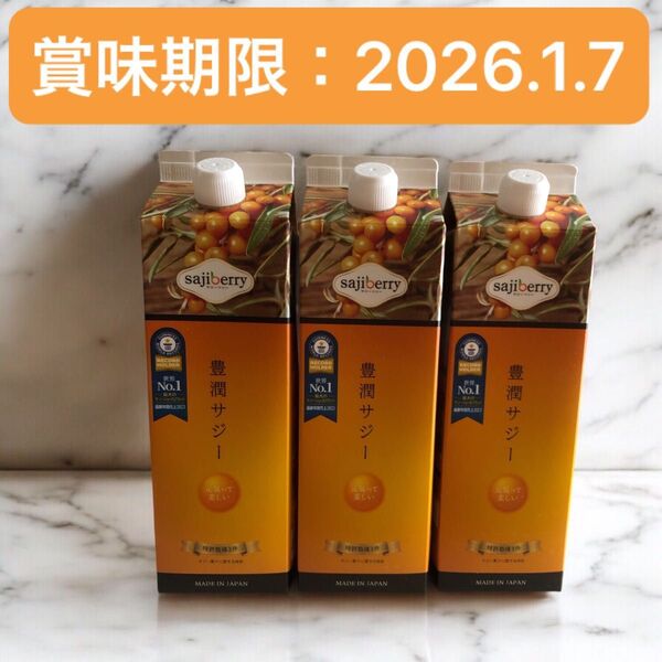 豊潤サジー 1000ml×3本セット フィネス