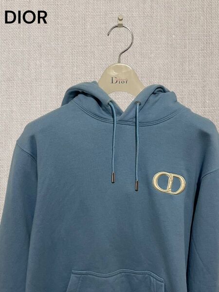 【美品・希少カラー】Dior☆刺繍CDロゴ即完売モデルパーカー入手困難 スウェット