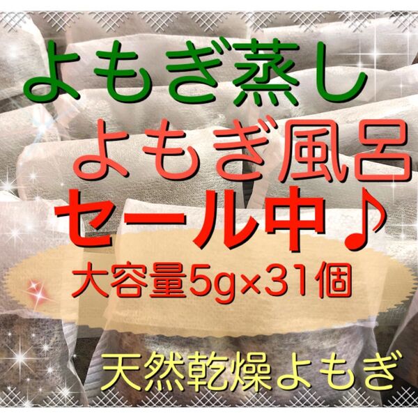 感謝プレゼント付♪ 5g×31個 乾燥よもぎ モリンガ蒸し よもぎ蒸し 入浴剤
