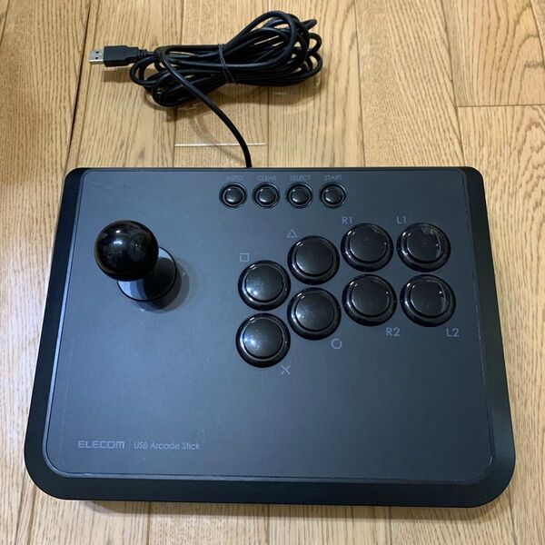 ELECOM USB Arcade Stick アケコン ブラック系