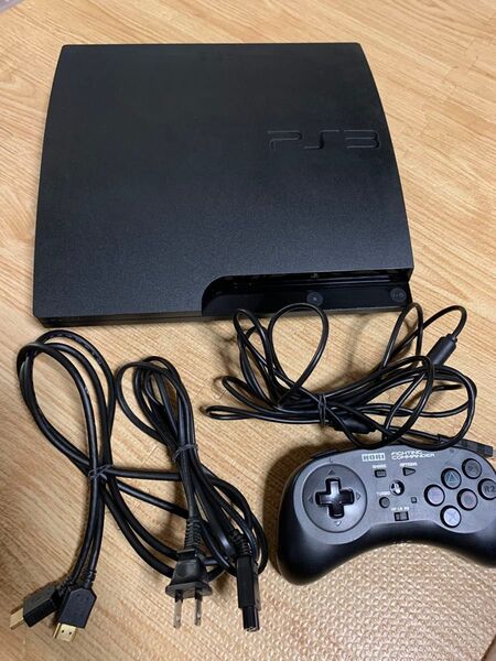 PS3 本体 コントローラー HORI ファイティングコマンダー セット