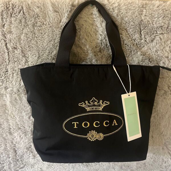 【未使用】TOCCA トートバッグ ナイロン製 トッカ ブラック トートバッグ