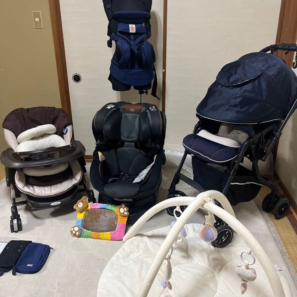 豪華!!出産準備セット チャイルドシート コンビ ISOFIX エールベベクルットRウィ