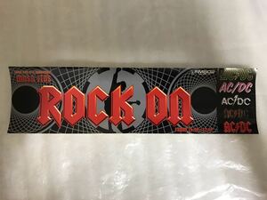 ♪AC/DC「バンパー・ステッカー MASA ITO'S ROCK ON」新品/悪魔の氷 Black Ice発売時/2008年/FM802(大阪)+ソニー・ミュージック/伊藤政則♪