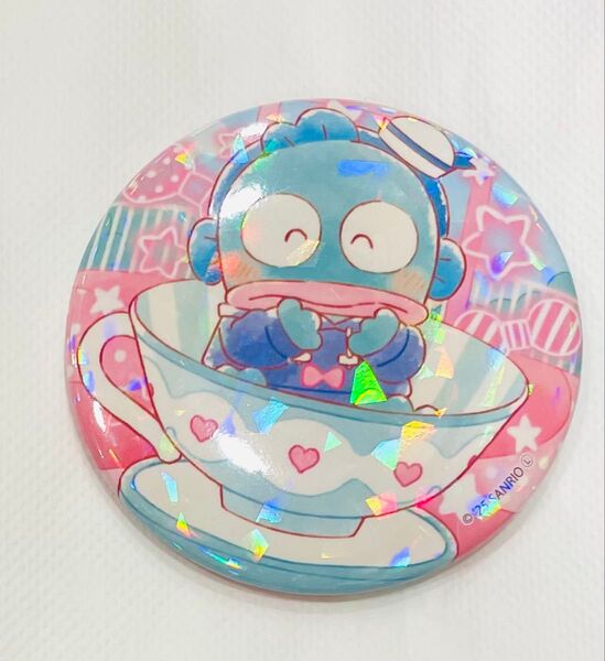 サンリオアニメストア ハンギョドン 缶バッジ はぴだんぶい バースデー 缶バッチ