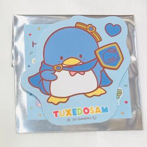 はぴだんぶい むにゅぐるみパティオ おまもり隊っ! タキシードサム ステッカー