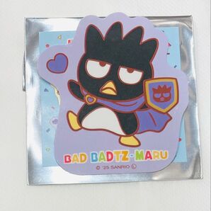 はぴだんぶい むにゅぐるみパティオ おまもり隊っ! バッドばつ丸 ステッカー