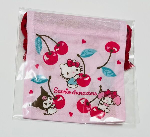 ミニ巾着 サンリオ スマイルポイント 景品 非売品 ハローキティ マイメロディ