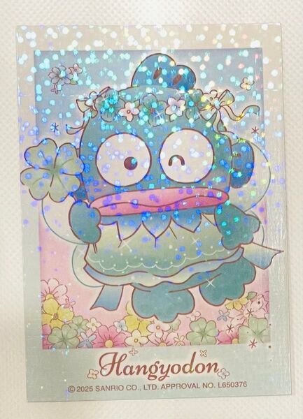 サンリオキャラクター大賞 むにゅぐるみパティオ ハンギョドン カード トレカ ③