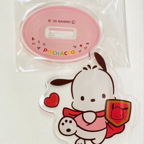 はぴだんぶい むにゅぐるみパティオ おまもり隊っ ポチャッコ アクリルスタンド