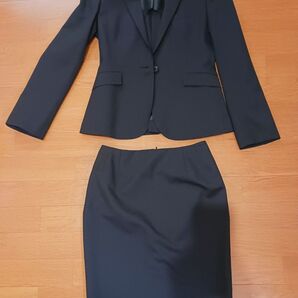 ORIHICA スカートスーツ 黒 女子 フォーマル