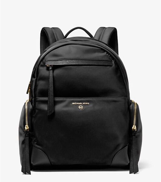 マイケルコース ナイロンリュック正規品定価5.8万黒Prescott プレスコット Nylon Gabardine