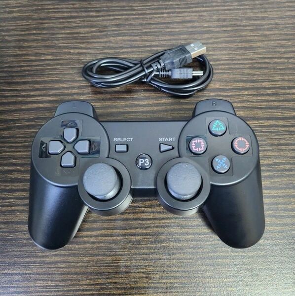 【未使用品】PS3 コントローラー 互換品 プレステ3 PlayStation3 ブラック