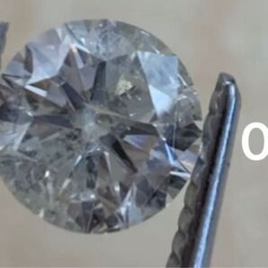 【天然ダイヤ】0.704ct J/I1 GOOD ソーティング付 大粒ルース