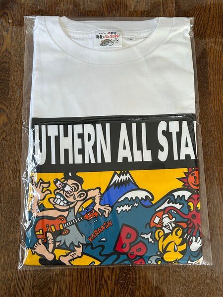 サザンオールスターズ Tシャツ 真夏の秘宝館 ブリブリボーダーライン Lサイズ