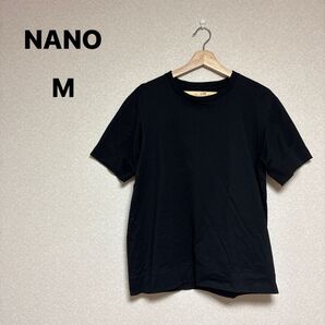 NANO ナノ レディース トップス 半袖 シャツ ブラック サイズM