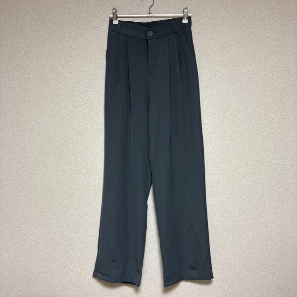 レディース ボトムス カジュアル パンツ グレー系 春夏 サイズS