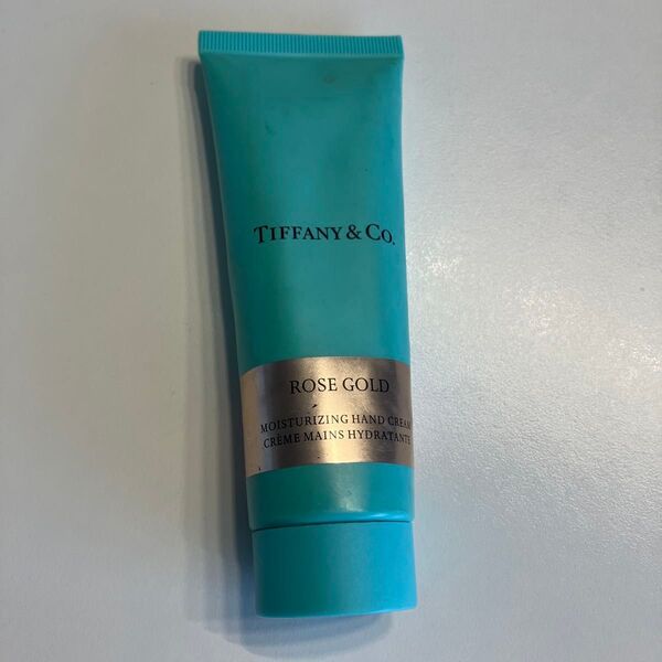 Tiffany&Co. ティファニー ローズゴールド ハンドクリーム 残量3分の1ほど 中古 正規品