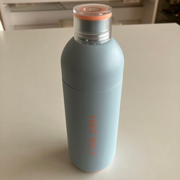 H&F BELX PSステンレスタンブラー 茶漉し付きタンブラー 360ml アイスブルー 水筒 未使用品