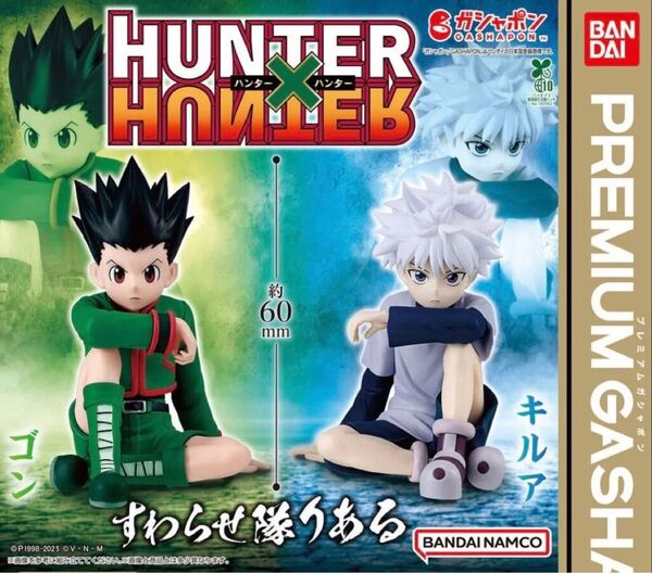 即日発送 ハンターハンター HUNTER×HUNTER すわらせ隊りある ゴン キルア 2種類セット
