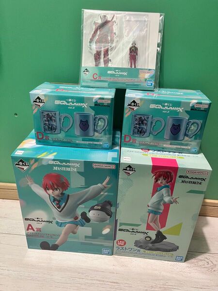 一番くじ ジークアクス ラストワン賞 A賞 C賞 D賞 5個セット オマケあり