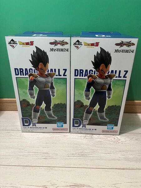 一番くじ ドラゴンボール VSオムニバスCROSS D賞 ベジータ MASTERLISE フィギュア 2個セット