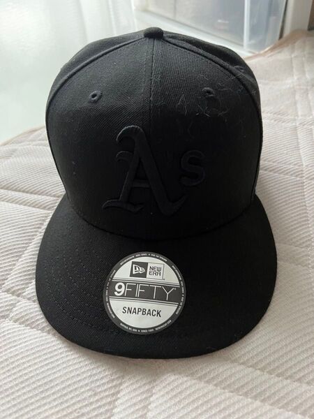 NEW ERA 9FIFTY Oakland Athletics キャップ ブラック