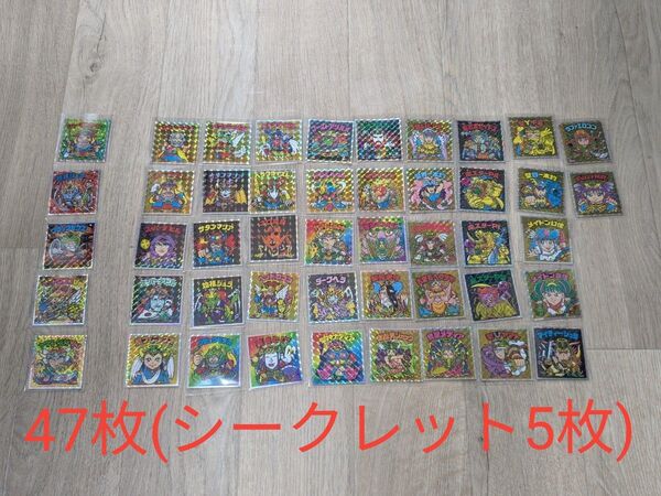 ヘッドだらけのビックリマンチョコ ビックリマンシール 47枚(シークレット5枚)