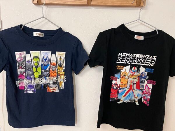 仮面ライダーゼロワン&ゼンカイジャー Tシャツ 2枚セット 110 120