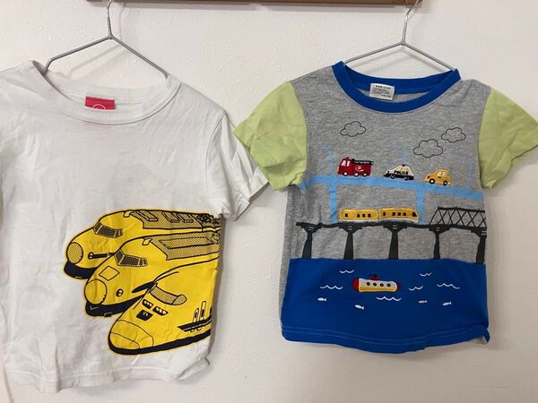 オジコ OJICO ドクターイエローTシャツ 6A 110 乗り物Tシャツ100