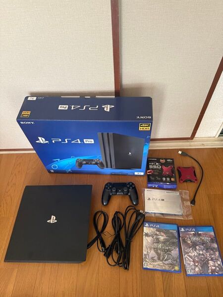 PS4 Pro CUH-7100B ジェットブラック おまけ付き