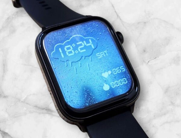 美品 高機能スマートウォッチ ET570 心拍数/血圧/血糖/体組成/体温/ECG/血液成分などを測定可能