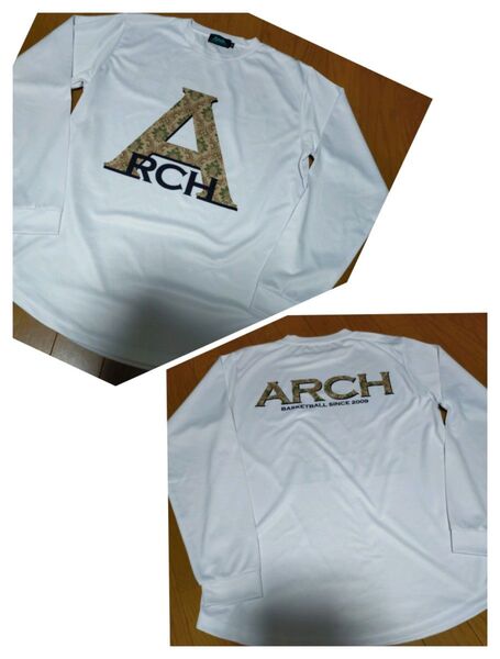 程度極上 arch (アーチ) 長袖 バスケットボール 快適速乾 機能性 プラティクスシャツ