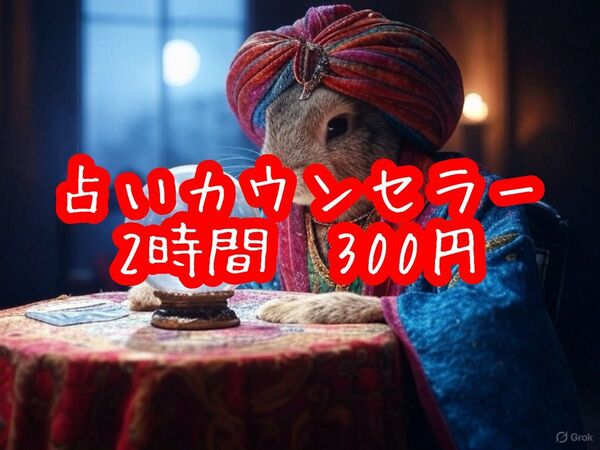 2時間占い カウンセラーもいたします、あなたの心に寄り添います。