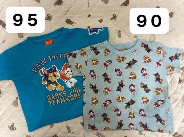 パウパトロールTシャツ2枚(古着)