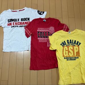 子供服 Tシャツ 3枚セット 半袖 160cm
