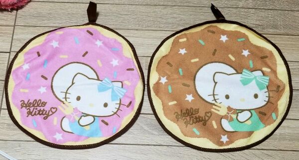 【新品】ハローキティ タオルハンカチ 非売品 はんかち サンリオ 送料込み