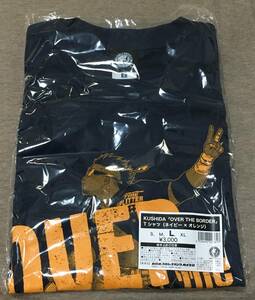 新日本プロレス NJPW KUSHIDA「OVER THE BORDER」Tシャツ☆Lサイズ☆未開封品☆クシダ☆クッシー