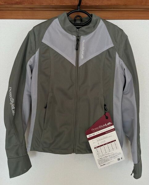ロッソスタイルラボ ROJ-105 ライダースメッシュジャケット (MINT/LIGHT GRAY) サイズ M