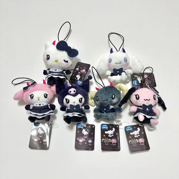サンリオキャラクターズ ネオゴシックデビルズマスコット 1 2 コンプセット サンリオ sanrio ルロロマニック