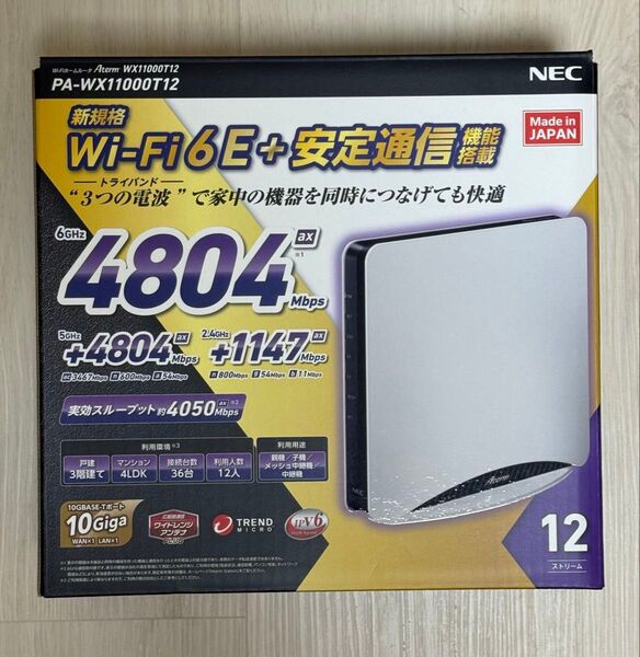 PA-WX11000T12 NEC Aterm WX11000
