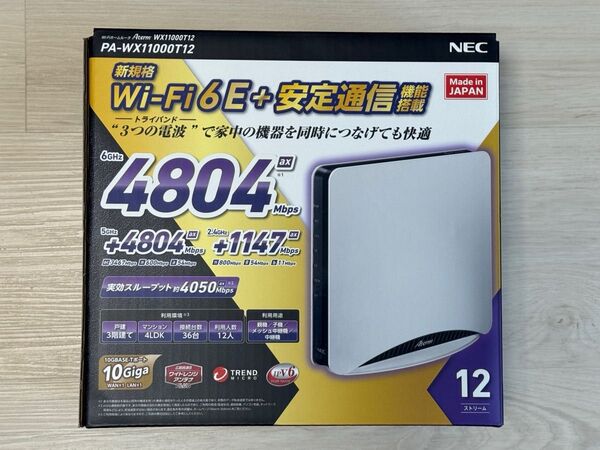 PA-WX11000T12 NEC Aterm WX11000