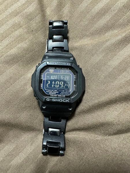 G-SHOCK GW-M5600BC タフソーラー メタルバンド ブラック