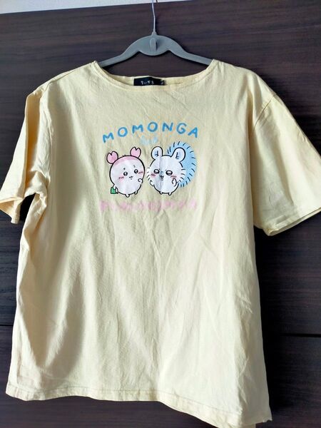 ちいかわらんど公式 ボートネック モモンガ&古本屋Tシャツ Lサイズ ちいかわ