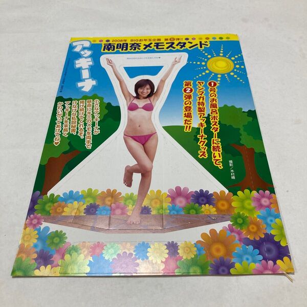 南明奈メモスタンド 雑誌付録