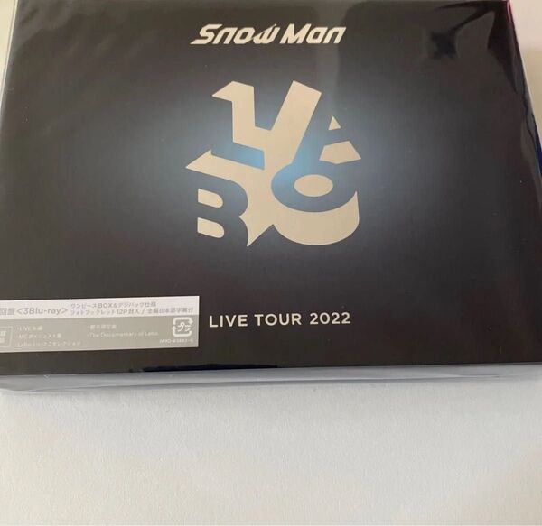 「Snow Man LIVE TOUR 2022 Labo.」Blu-ray 初回盤【ワンピースBOX+デジパック仕様】