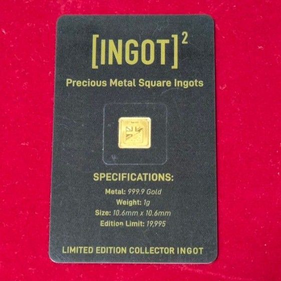INGOT 純金インゴット 1g レア 希少