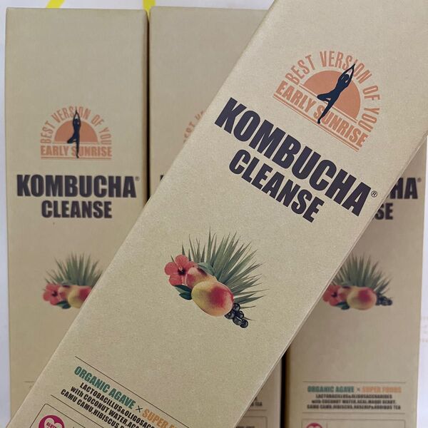 KOMBUCHA CLEANSE EARLY SUNRISE 4本セット