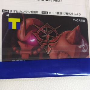 新品未使用 限定 Tカード Tポイント Vカード Vポイント ガンダム ザク THE ORIGIN シャア専用ザク