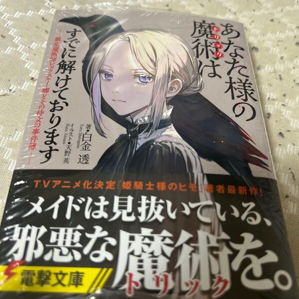 あなた様の魔術はすでに解けております 裁定魔術師レポフスキー卿とその侍女の事件簿 電撃文庫